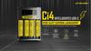 Nitecore Ci4 Vier-Schlitz USB-C Smart Charger für Li-Ion, Ni-Cd und NiMH Akkus