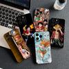 Cover for Samsung Galaxy S20 S22 S21 FE Ultra Plus A07 A17 A15 A16 A25 A57 A37 Phone Case Roronoa Zoro Nami One Luffy Pieces