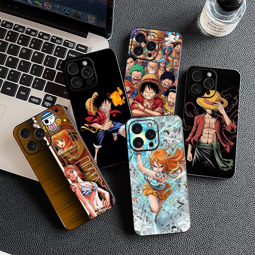 Cover for Samsung Galaxy S20 S22 S21 FE Ultra Plus A07 A17 A15 A16 A25 A57 A37 Phone Case Roronoa Zoro Nami One Luffy Pieces