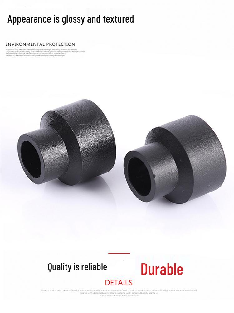 PE Reducing Straight Coupling for Water Pipes: Large To Small (25, 32, 40, 50, 63 Mm) Fittings (1 Inch, 4/6 Inch).