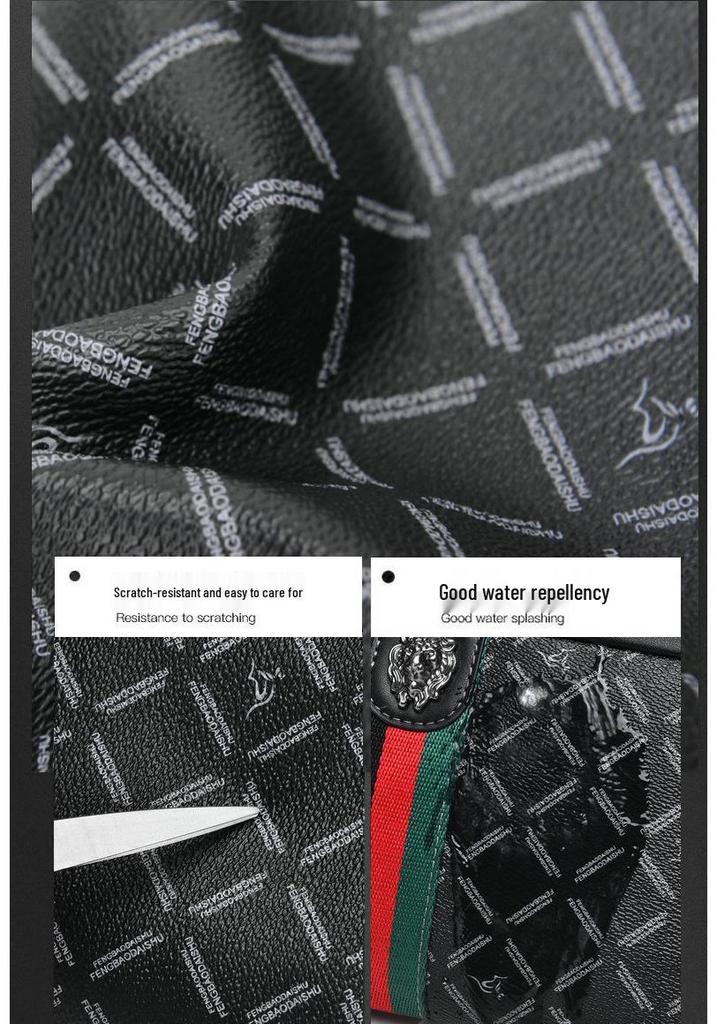 Luxury Men's Business Casual Clutch Bag - Stylish Large-Capacity Envelope Handbag