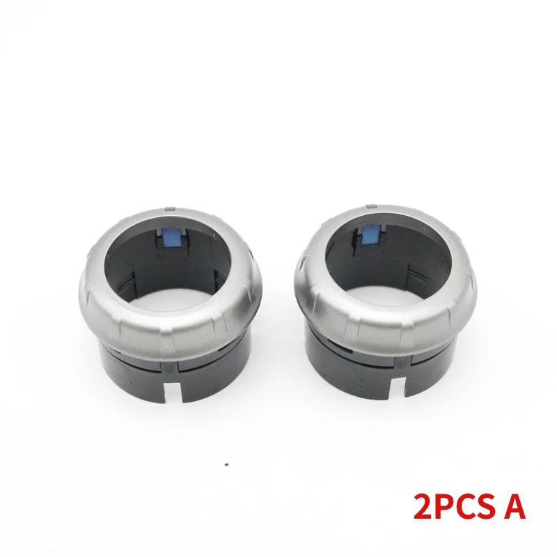

2PCS Car Air Conditioner Temperature Control A/C Panel Switch Button Cover Trim Knob For Honda Civic 2006-2011 2PCS A