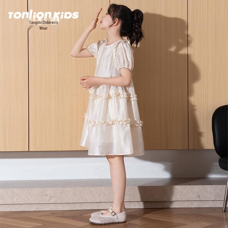 Tangshi Girls Summer Princess Dress XL грязно-белый