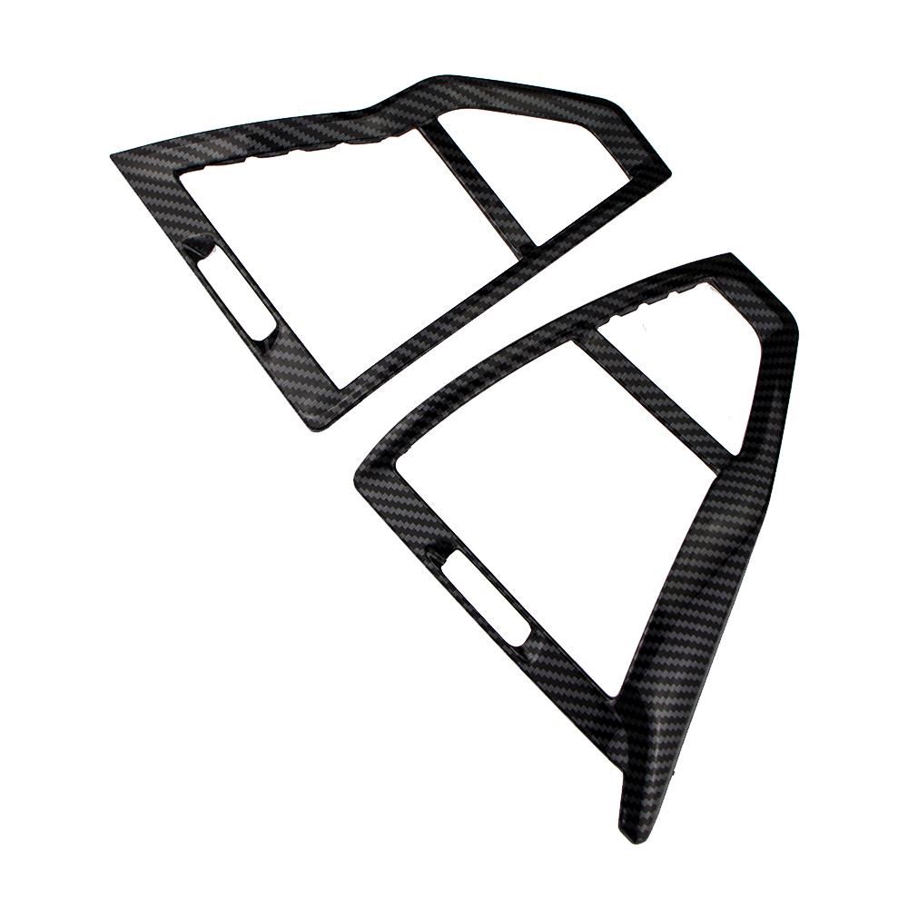 2pcs ABS LHD Front Side Air Vent Cover Trim Stickers for BMW X4 G02 X3 G01 2018 - 2026 Car Air Outlet Panel Sticker Accessories