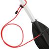 Portable Outdoor Nylon Elastic Paddle Leash for Canoe Kayak Fishing Rod (Red)