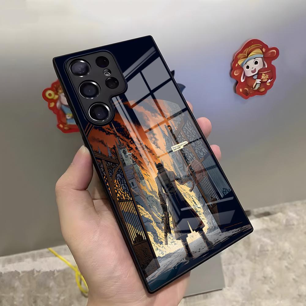 

BloodBorne Phone Case For Samsung S26 S25 Ultra S23 S22 S24 S20 Fe S21 Plus A54 A53 A16 Glass Cover Samsung a16