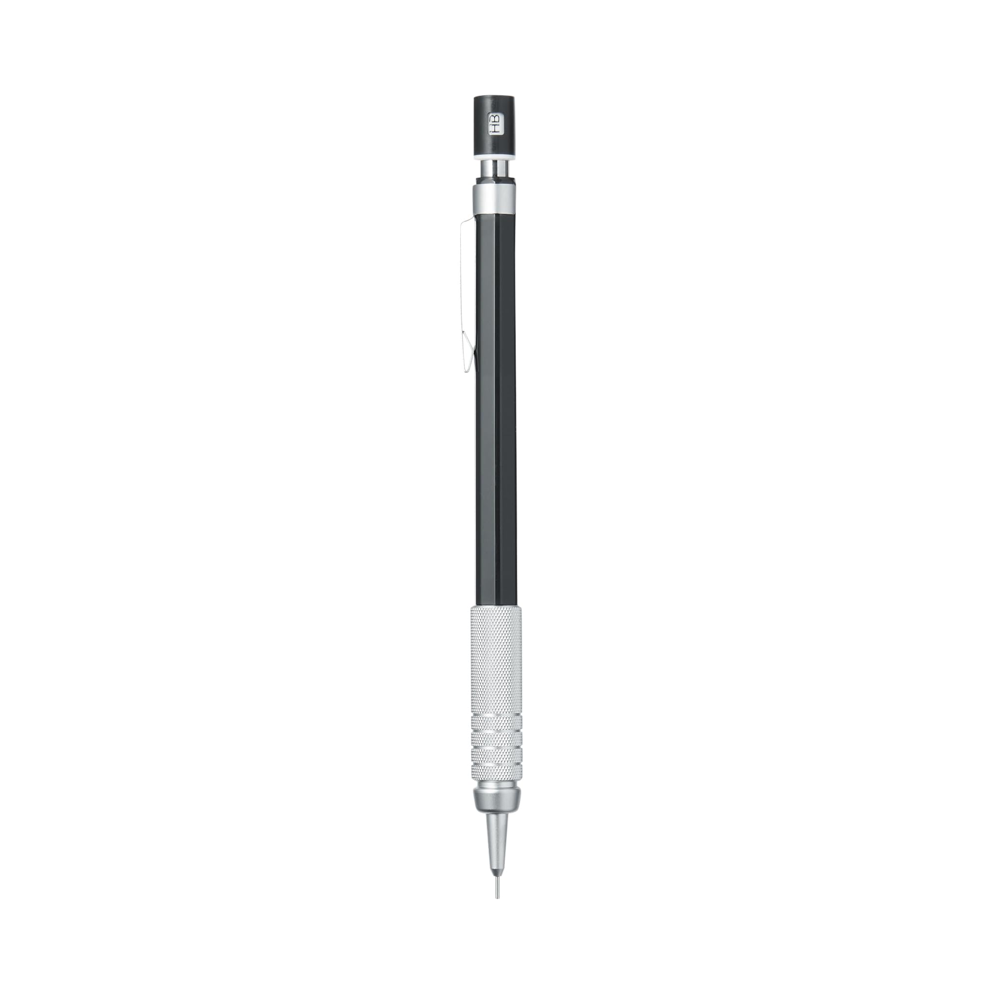 MUJI Механический 10 x 8 x 83767624 Карандаш с низким центром тяжести, Черный, 0,5 мм, 147 мм, чёрный