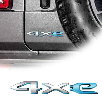 3D ABS Plastic Autostyling Embleem Auto Achterklep Kofferbak Sticker Voor 4XE Logo Grand Cherokee Wrangler Compass Renegade Decor