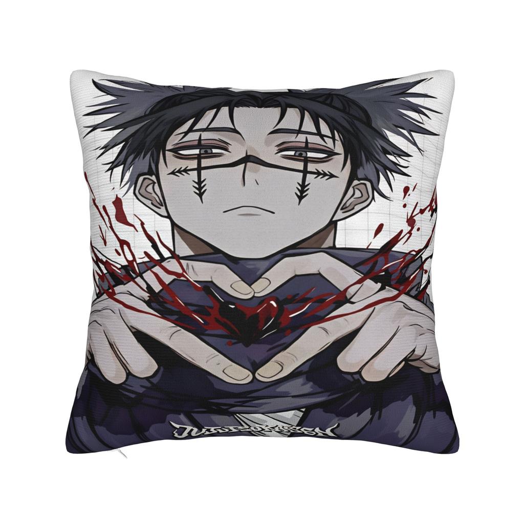 Pillow Cover choso jujutsu kaisen Vintage Pillow Case For Couch Sofa Bedroom Pillowcases