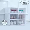Thickened Transparent Flip-Top Shoe Storage Box