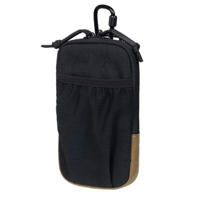 East Leaf Mobiltelefon Bälte Ficka med Kompatibel med iPhone och för Utomhus Ryggsäcksbälte Svart Ficka, Karbinhake, Android, Aktiviteter, Bergsklättring,