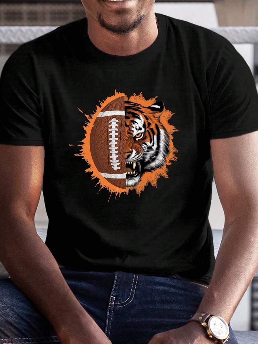 

Summer Regular Fit Knitted Fabric Unisex T-Shirt XXL