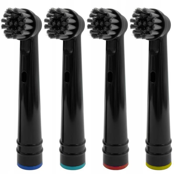 Têtes De Brosse À Dents - Precision - EB17-P - Charbon Actif - 8 Pièces - Nettoyage En Profondeur