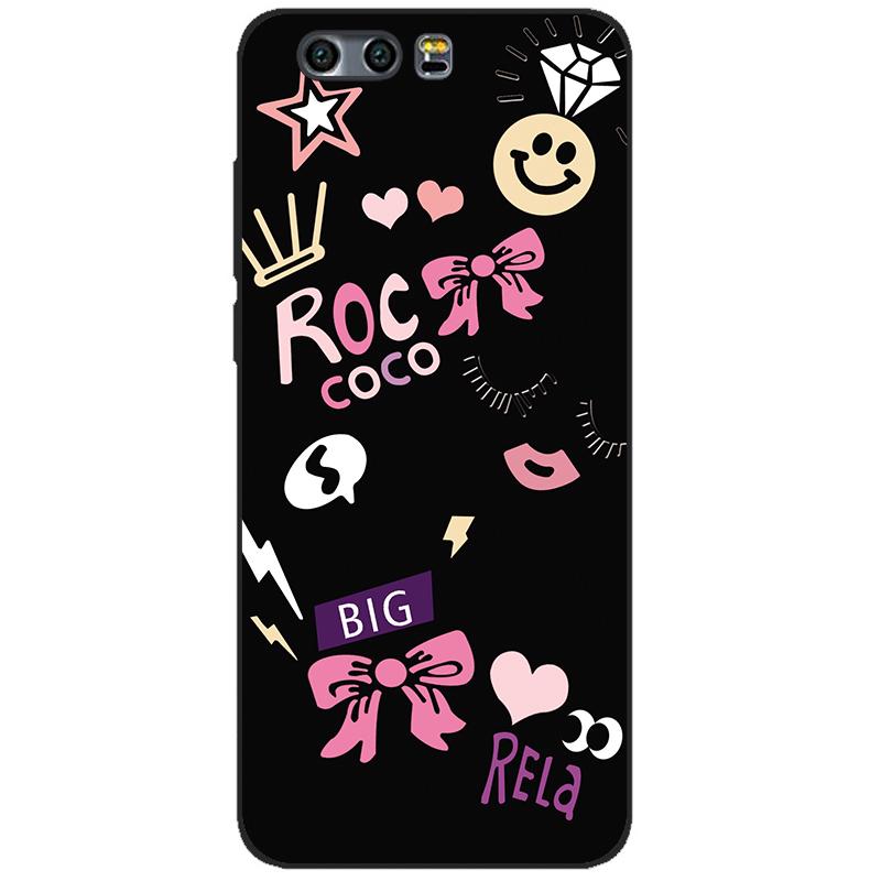 Fodral För Honor 9 Fodral Cover på Honor9 Honor 9 Telefonfodral För Huawei Honor 9 STF-L09 Fodral Silikon TPU Baksidesskydd Stötfångare 5.15"