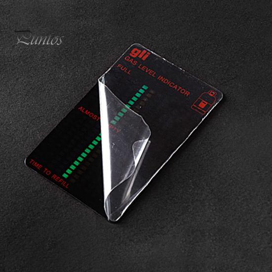 Gas Level Gauge Display Clearly Waterproof Plastic Fuel Gas Tank Magnetic Temperature Gauge Kitchen Supplies