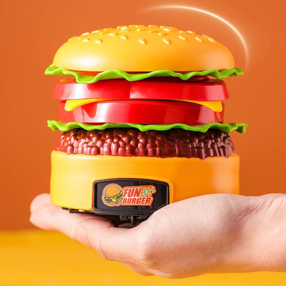 Freely Matched Remote Control Hamburger 360 Degree Rotating Kids Electric Car Toys  Vehicle Toy