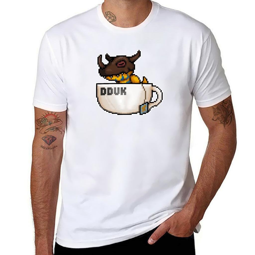 Dduk Mascot Shirt Tshirt Breathable Gym Short Sleeve Tshirt
