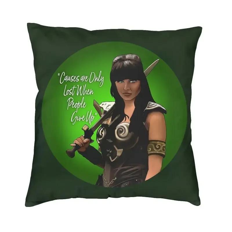 Luxury Xena Warrior Princess Cushion Cover Polyester Adventure Fantasy TV Pillow Case Living Room Decoration Pillowcase