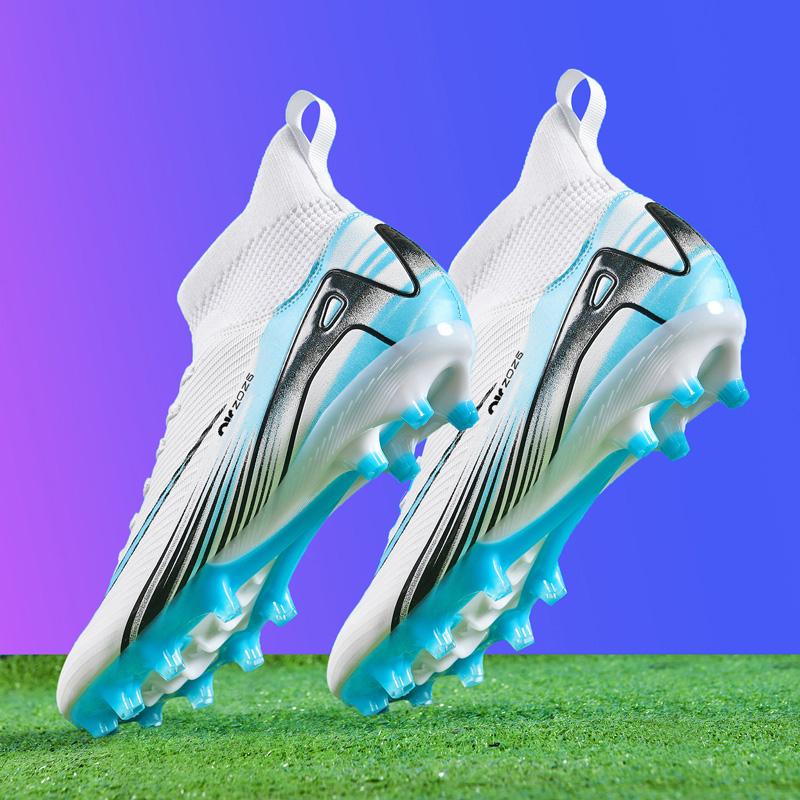 Men Professional Football Field Boots TF/FG Original Soccer Shoes Society High Quality Cleats Studded Football Shoes Comfortable