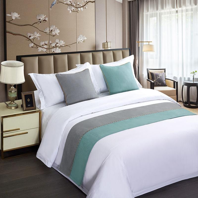 New Style Home Bed End Towel Hotel Bedding Light Luxury Beds Flag Minimally Designed Beds Runner Tea Art Tablecloth Long Tables Mat