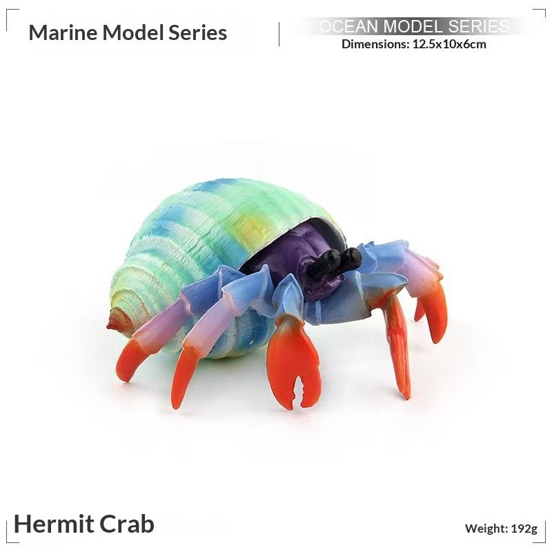 Реалистичный набор пластиковых игрушечных моделей морских обитателей - Морские животные - Акула-кит, Дельфин, Черепаха - Образовательные рождественские подарки для детей