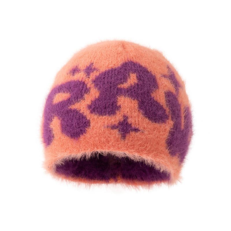 Women's Knitted Fashion Personalized Wool Cold Hat