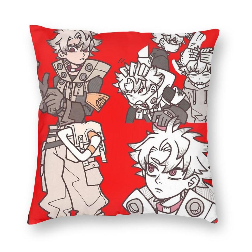 Rudo Surebrec Gachiakuta Anime Pillowcase Printing Cushion Cover Decorations Throw Pillow Case Cover Seat Drop Shipping 45*45Cm