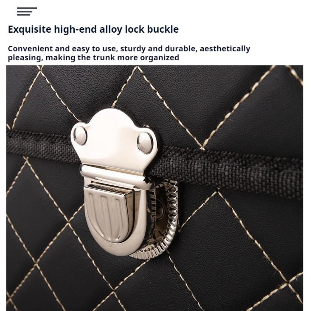 Extra Large Car Trunk Storage Box Collapsible Container Box Portable Storage Bag Auto Accessories