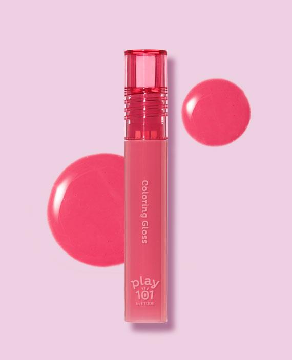 Etude Play 101 Coloring Lip Gloss - 02 Chewy Pink 1ea