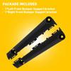Bumper Support Front Bracket Left&Right Side RH LH For 2012-2014 Toyota Camry
