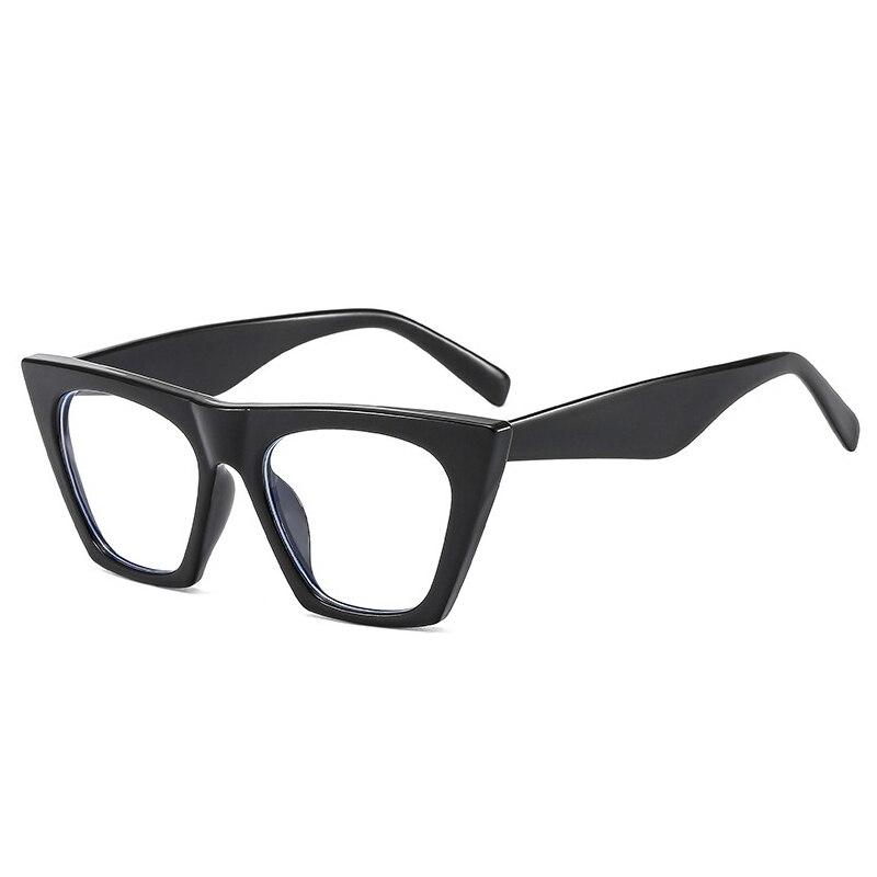 

SO & EI ретро кошачий глаз женские очки оправа модные яркие цвета леопардовые очки мужские прозрачные анти-Blu-Ray пружинные шарниры оптическая оправа