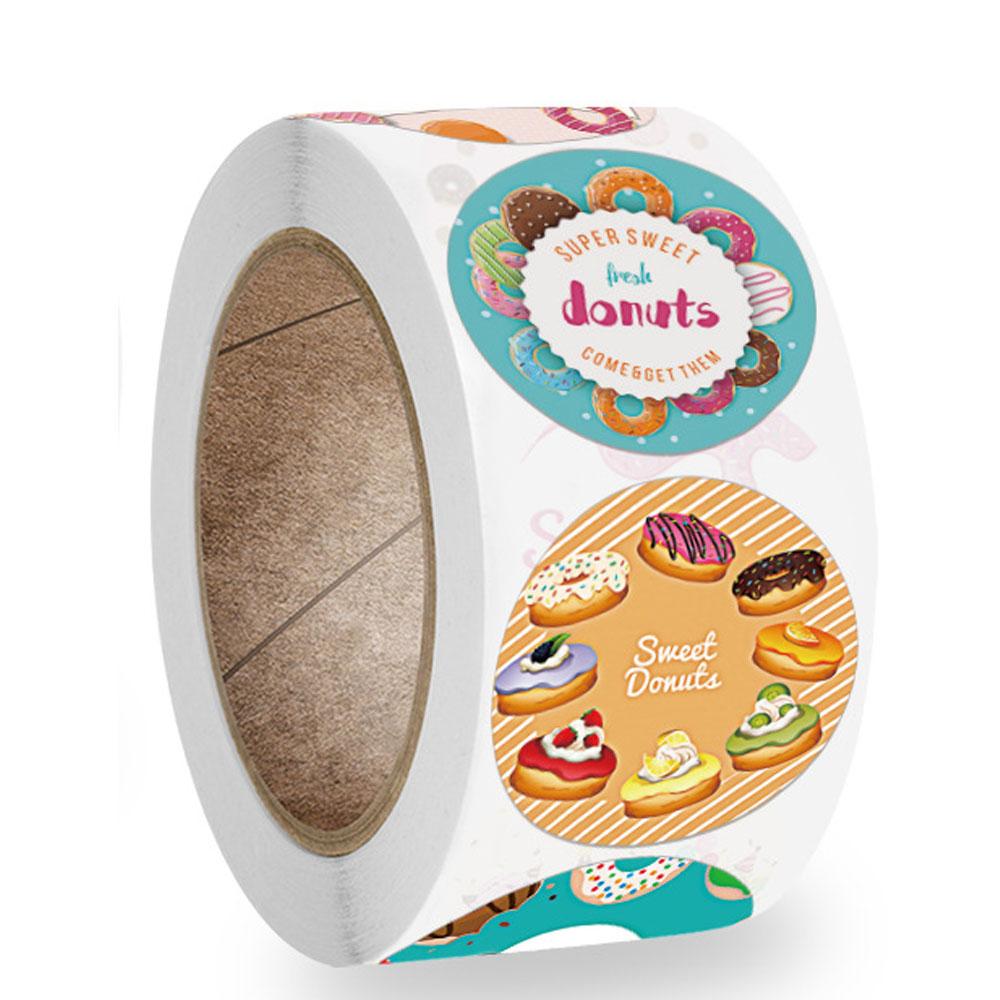 100-500Pcs High-Quality 1 Inch High-Quality Happy High-Quality Birthday High-Quality Stickers High-Quality Candel High-Quality Cake High-Quality