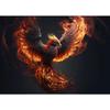 Retro Fantasy Golden Style Legends Phoenix Bird Animal Art Poster Canvas Painting Wall Prints Picture for Living Room Home Decor