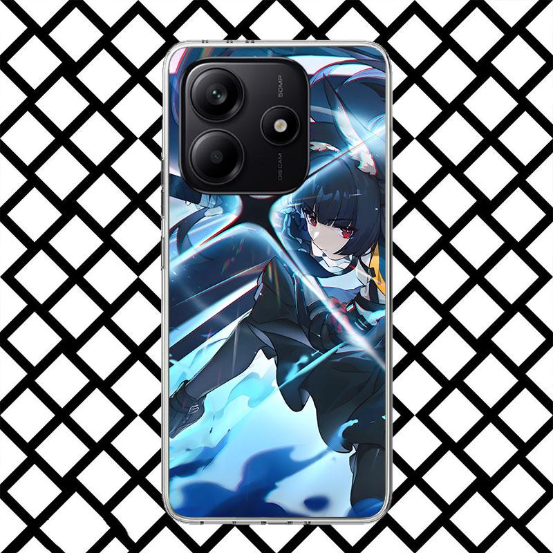 

Чехол для телефона Hoshimi Miyabi Zenless Zone Zero ZZZ для Xiaomi Redmi Note 15 14 14S 13 12 12S 11 Pro Plus 11E 11T 11S 10S 5G Мягкий Co Redmi Note 15 5G