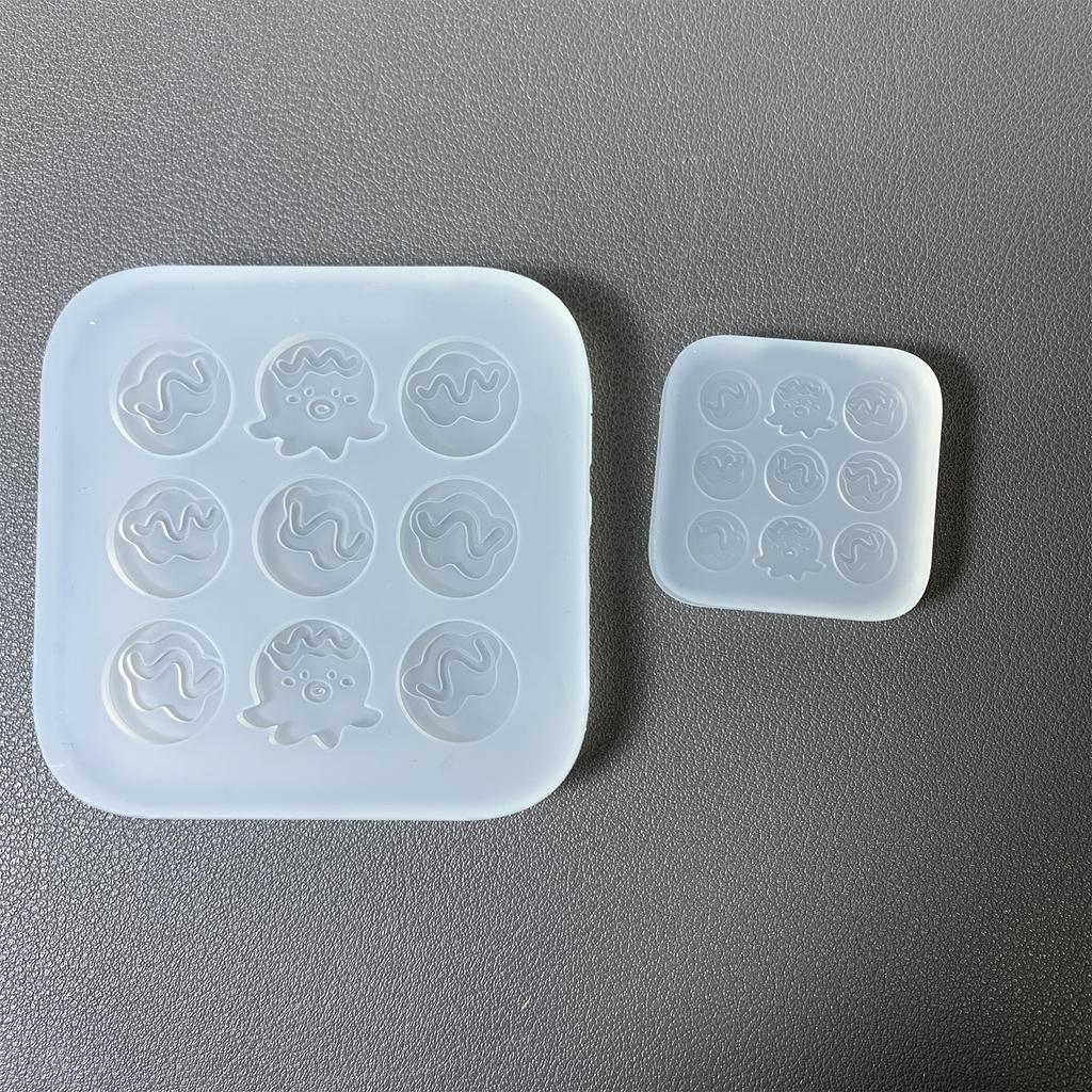 Módní Všestranná Pevná Silikonová Forma Přenosný Kreativní Potřeby Příslušenství pro Stylové Chobotničky Tvarované Výtvory