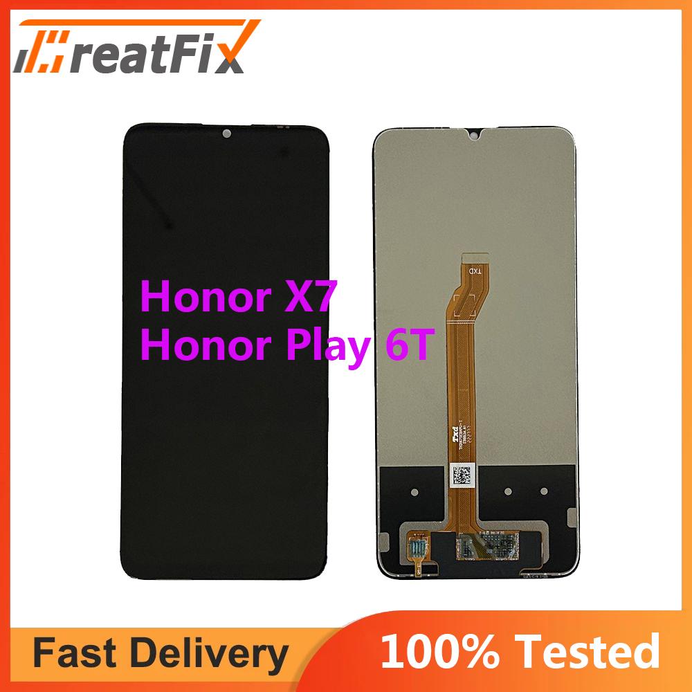 Полная сборка LCD-экрана и дигитайзера для Honor X7 Play 6T CMA-LX2 CMA-LX1 CMA-LX3