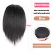 Syntetyczne podkładki do włosów Niewidoczny bezszwowy klips do przedłużania włosów Treska Podszewka z naturalnych włosów Górna osłona boczna Hairpiece