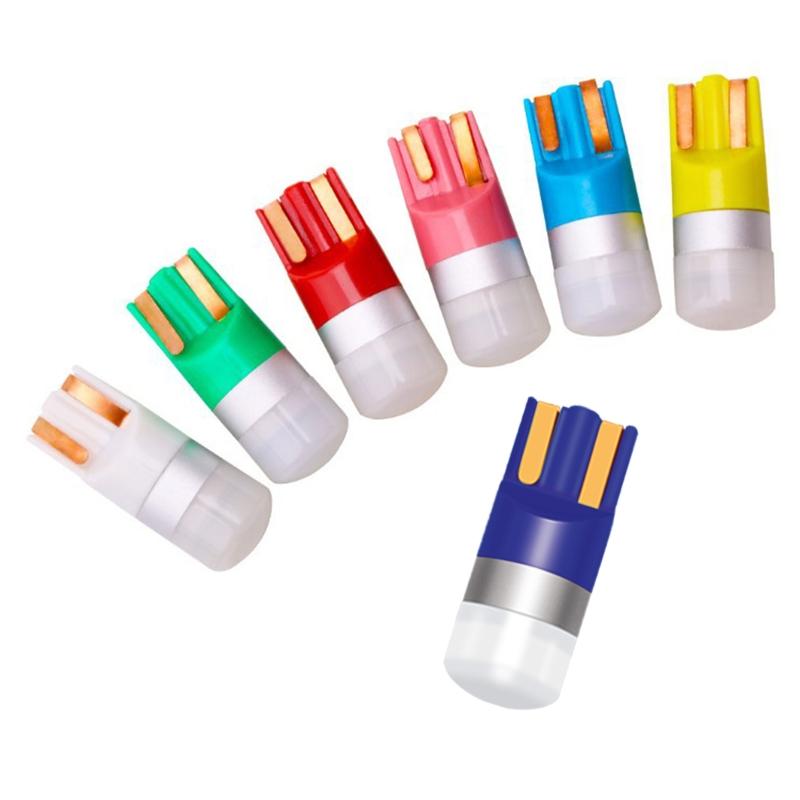 4Pcs Universal Car Dome Light High Brightness 3030 1SMD T10 LED Bulb Replacement Easy To Install LED Bulbs