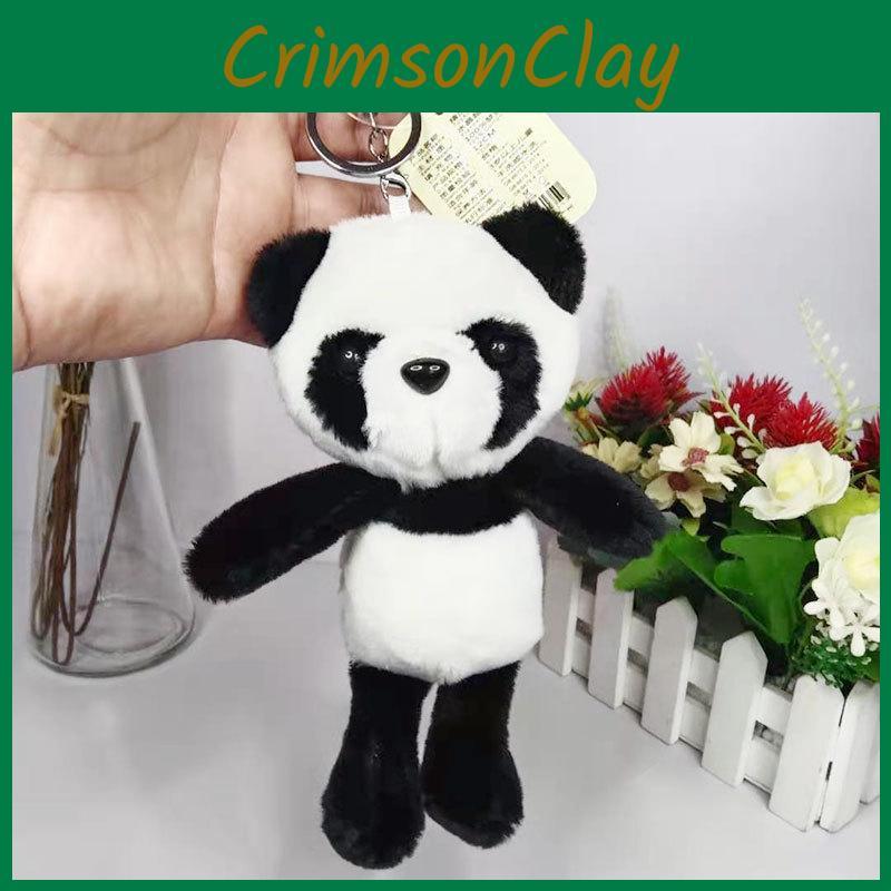 Panda Delightful Stuffed Toy Keychain Ultra Soft 18cm Creative Accessory Backpack