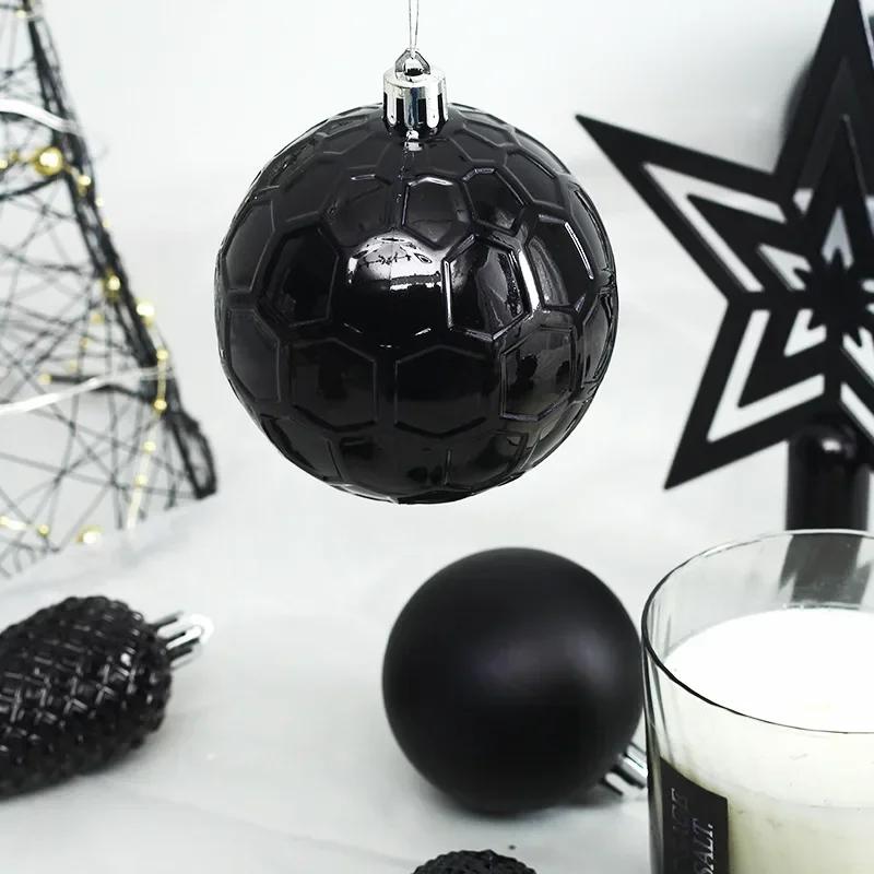 Hot 45PCS 4/6/8CM Tree Top Star Christmas Ball Christmas Tree Pendant Set Pack 2025 New Year Navidad Gifts Christmas Decoration