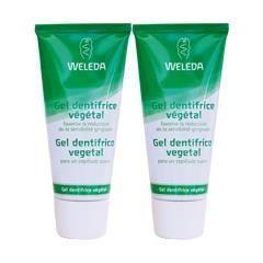 Gel Dentifrice - WELEDA - Végétal - Lot De 2 X 75ml - Vegan - Doux Pour Les Dents
