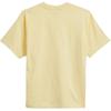 adidas Originals T Shirts Unisex Yellow Crew Neck Moderate Straight Fit H47003
