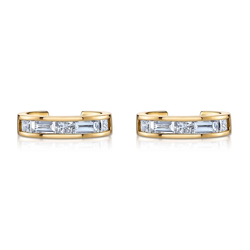 Gold Filled Silver Color Hoop Earrings For Women Stud Earring Zircon Piercing Drop Earings Personalized Jewelry Wholesale