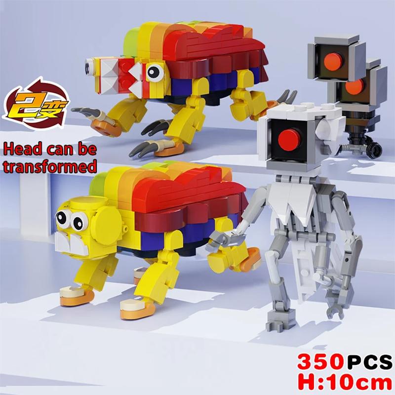 New Nightmare Critter Yarnabi Building Blocks Toy Horror Game Poppi Smile Critter Construction Toy Birthday Christmas Gift