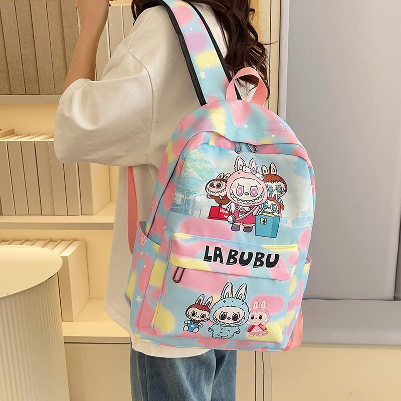 School Bag New Large-capacity Cartoon School Bag Cute Primary School Backpack Casual Lightweight Bag CLE