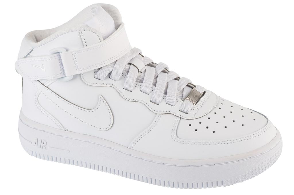 Nike Air Force 1 Mid EasyOn Gs, for Girl white Sneakers