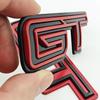 FETG4 3D Metal Car Styling Logo GT Badge Sticker Emblem Decals For Ford Mustang SHELBY GT Auto Decoration Accessories