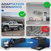 2 Inch Trailer Hitch Storage Holder Support Heavy Duty Steel Mounting Bracket For Pickup Truck Bed Garage Wall Motorhome
