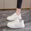 Little White Shoes Female Students Tide Spring Thick Soles Heightening Breathable Shoes Street Shooting Women's Board Shoes