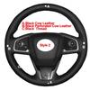 DIY Car Steering Wheel Cover For Honda Civic 10 2016- CR-V 2017-20 Clarity